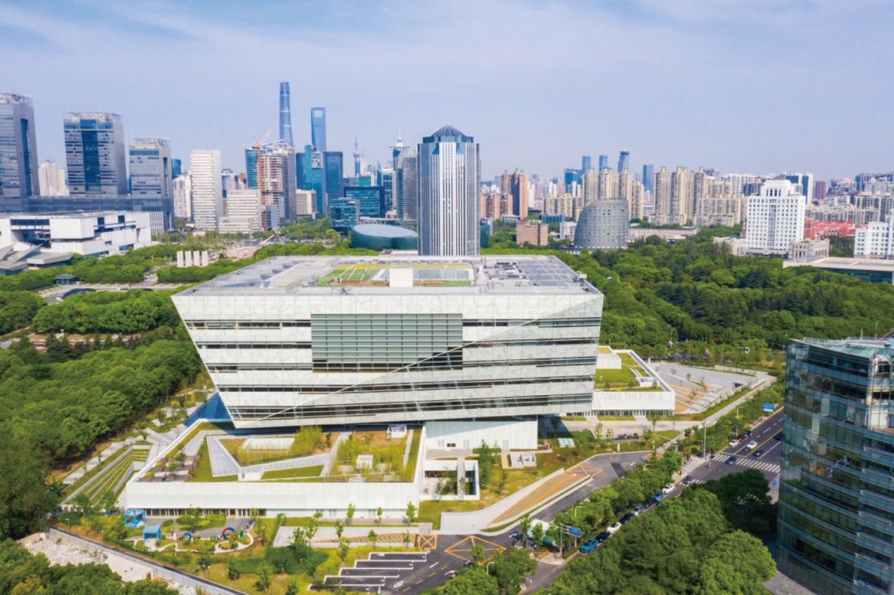 上海圖書館東館。 浦東新區區委宣傳部供圖